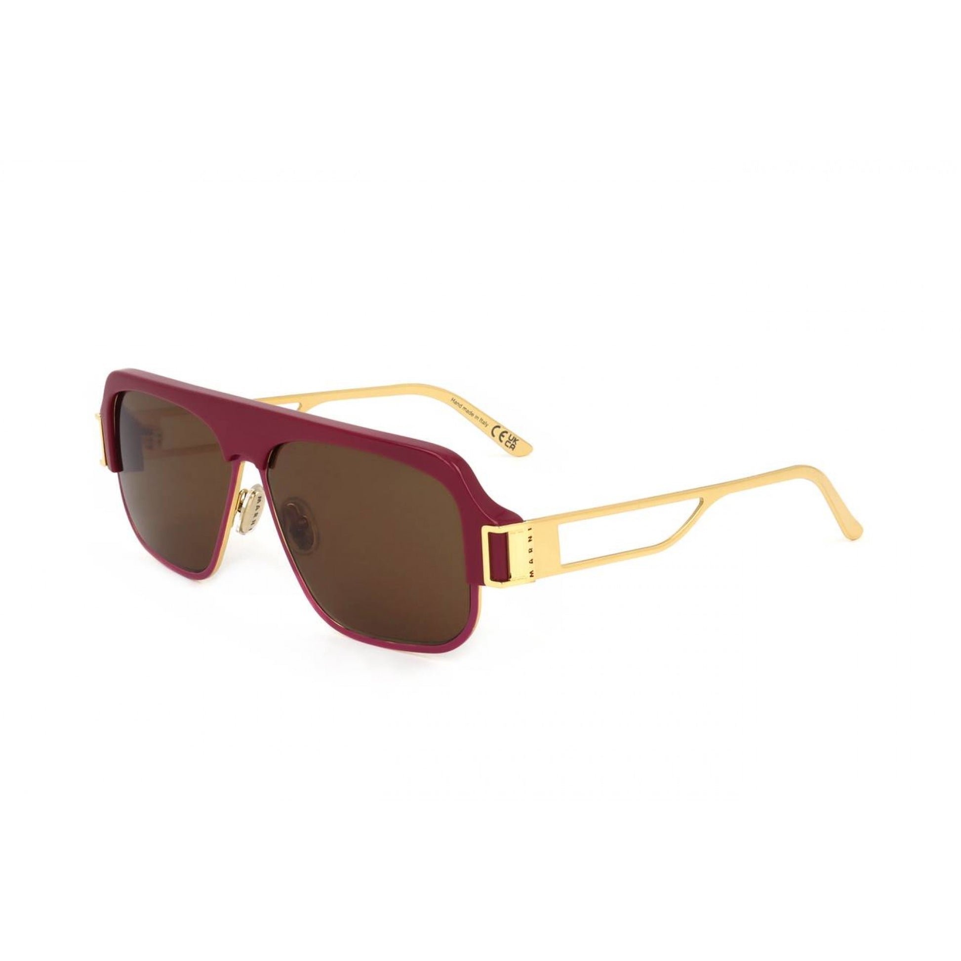 Marni BURULLUS BURGUNDY GOLD